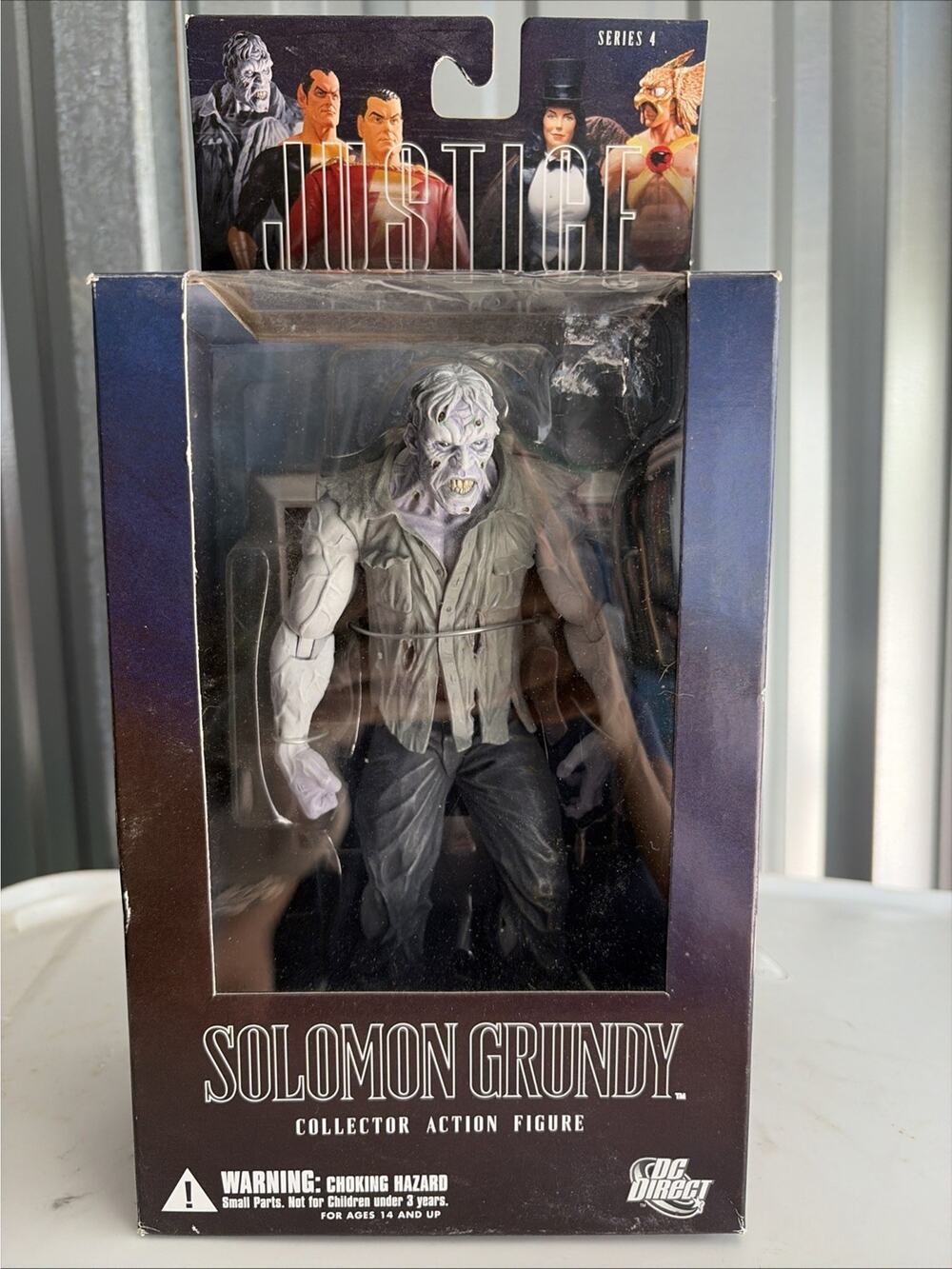 DC DIRECT JUSTICE LEAGUE SOLOMON GRUNDY SERIES 4 FIGURE NEW SEALED